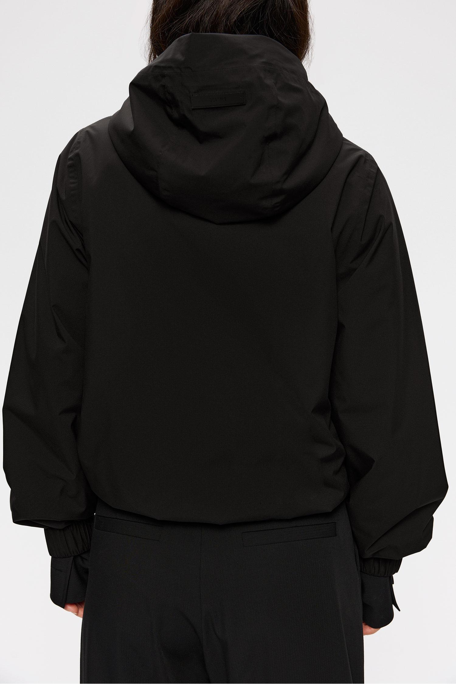 Elvine Disa Black Damen Wasserdichte Jacke Kapuze schwarz